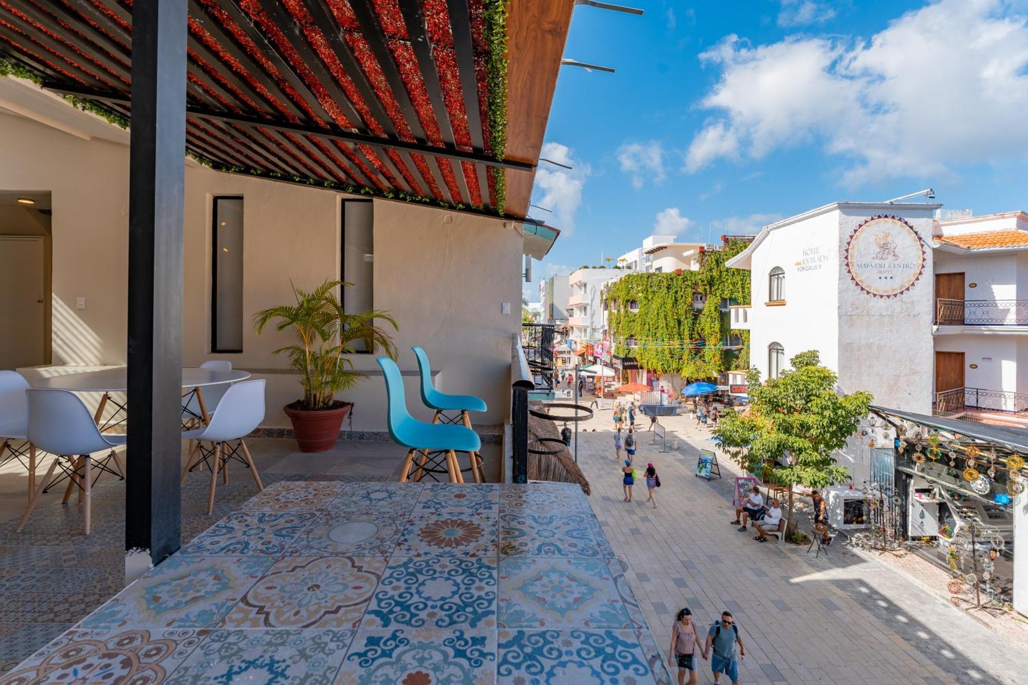 Hotel Brisas 5A Av, Playa Del Carmen Exteriör bild